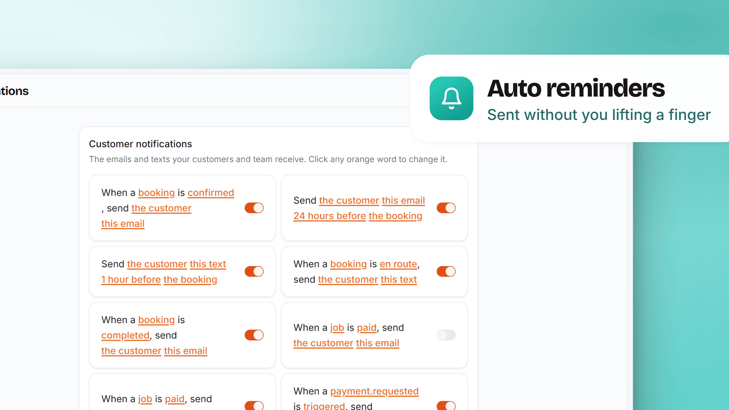 Cover Image for Automatic booking notifications