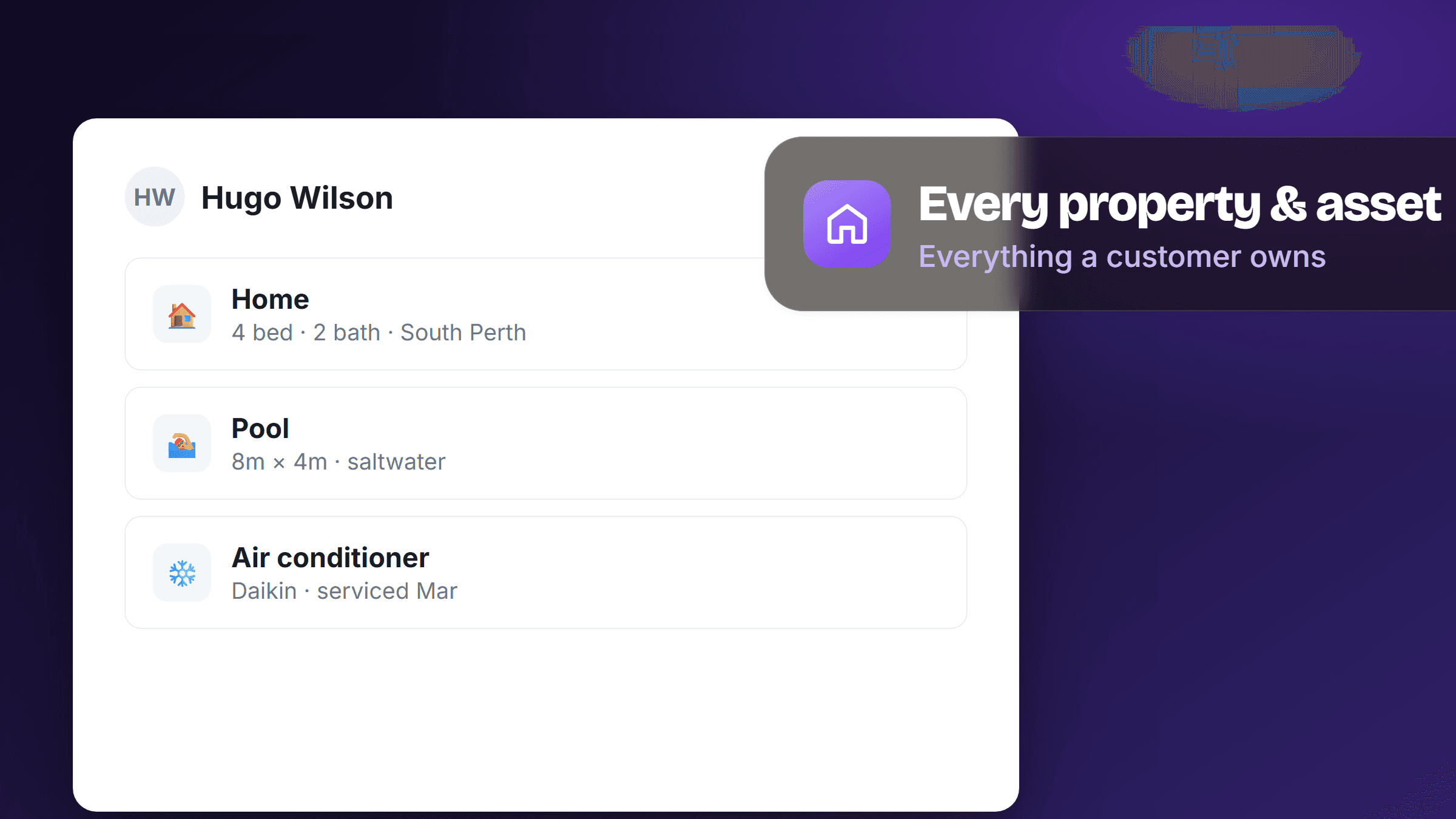 Cover Image for Every property and asset a customer owns