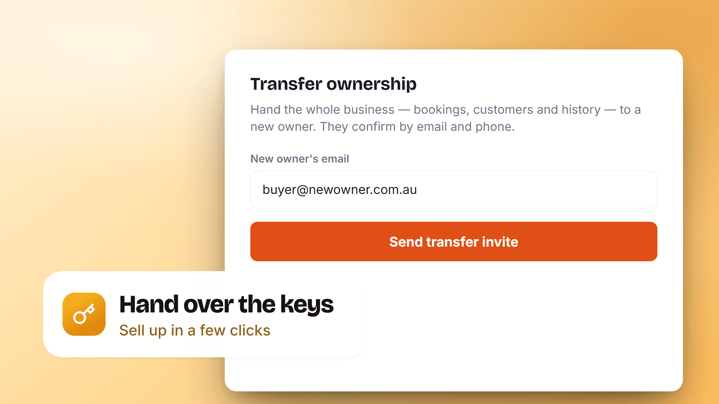 Cover Image for Sell up, hand over the keys
