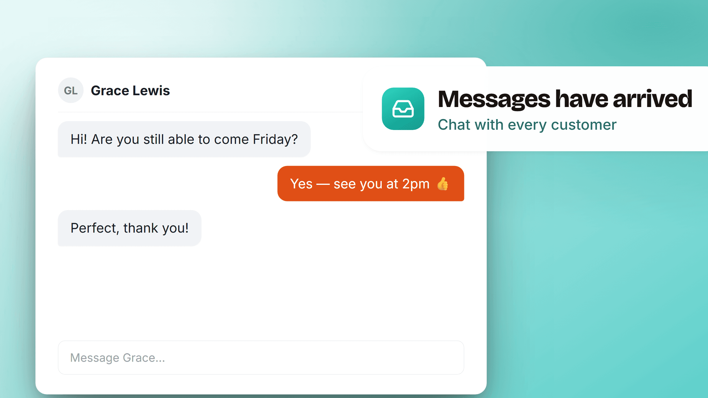 Cover Image for Messages have arrived