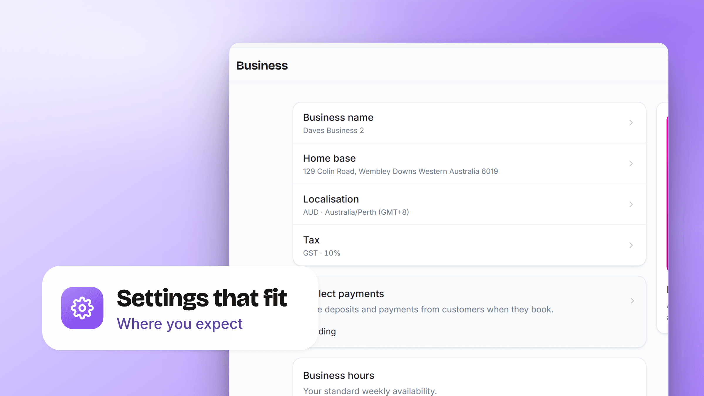 Cover Image for Settings that make sense